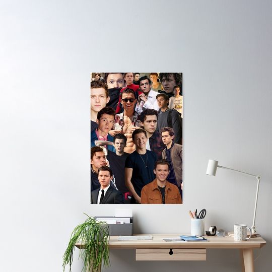 Tom Holland Collage Poster