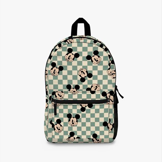 Disney Checkered Mickey Backpack