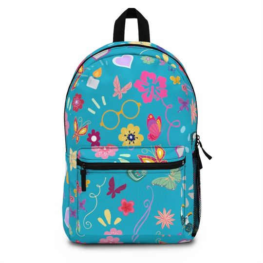 Encanto Inspired Backpack, Mirabel Madrigal Backpack, Disney Pattern School Backpack Disney Backpack