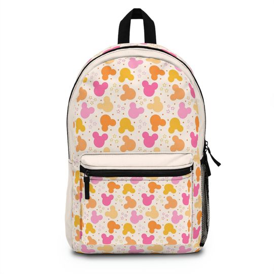 Cute Disney Backpack, Disney School Bag, Mickey Mouse Bag, Disney Travel Bag, Disney Vacation Bag