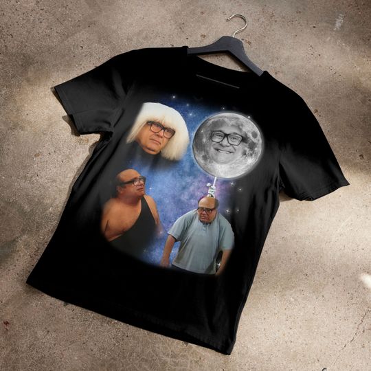 Danny DeVito Shirt, Three Wolf Moon Danny Devito Version