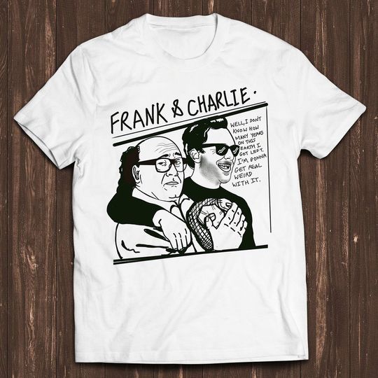 Danny Devito Frank & Charlie Always Sunny TV Show Funny Gamer Meme Music Gift Tee