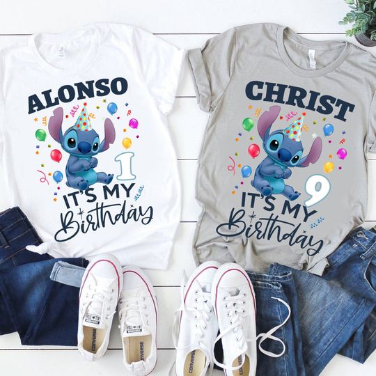 It's My Birthday Stitch Shirt, Stitch Shirt, Stitch Birthday Shirt, Disney Stitch Shirt, Birthday shirt
