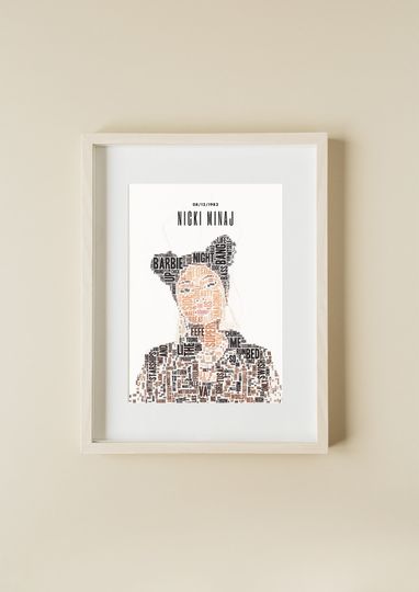 Nicki Minaj Poster / Hip Hop Artwork