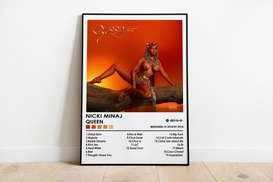Nicki Minaj Print | Queen Poster | Music Poster