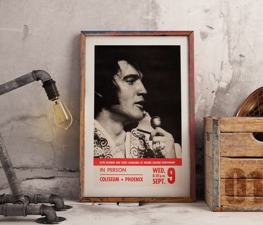 Elvis Presley vintage poster, Elvis Presley poster