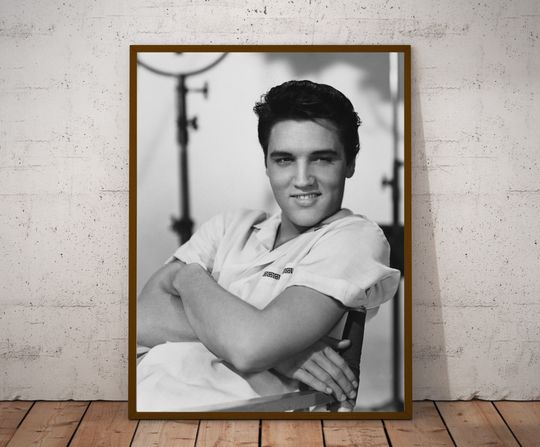 Elvis Presley vintage photograph - retro wall art