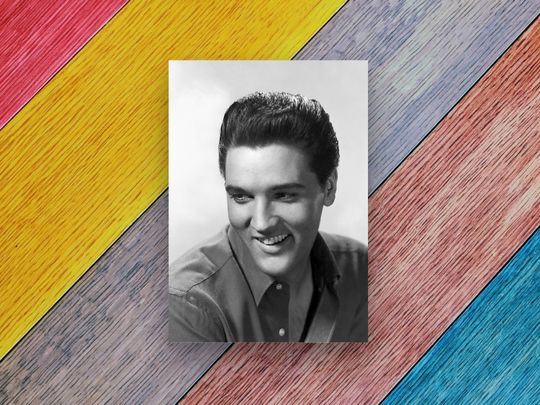 ELVIS PRESLEY Vintage Fine Art Rock and Roll Photograph