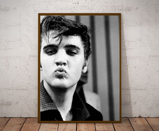 Elvis Presley vintage photograph - retro wall art