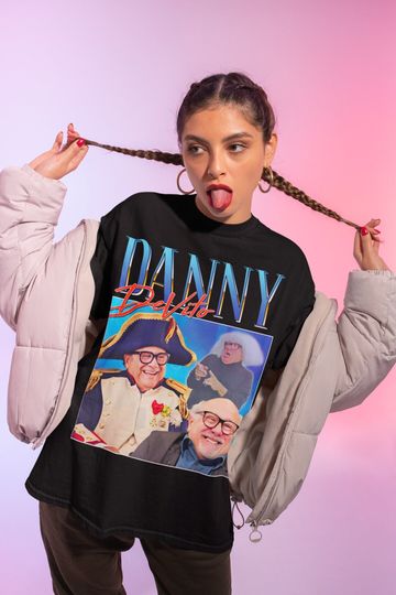 DANNY DEVITO Vintage Homage Tshirt, Actor Celebrity Shirt