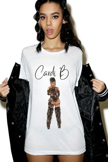 Cardi B Fan Shirt New Song Enough Lyrics Back Print