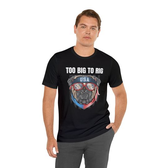 Too big to rig Trump 2024 shirt, Trump supporter shirt for 2024