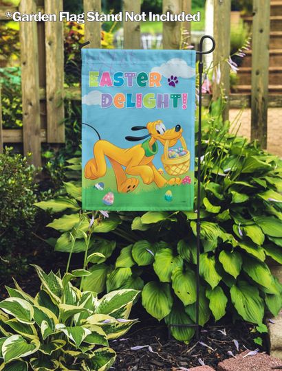 Disney, Pluto Easter Delight Garden Flag