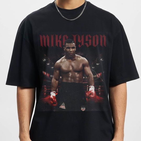 Mike Tyson T-Shirt, Vintage Boxing Shirt, Box Fan Shirt,