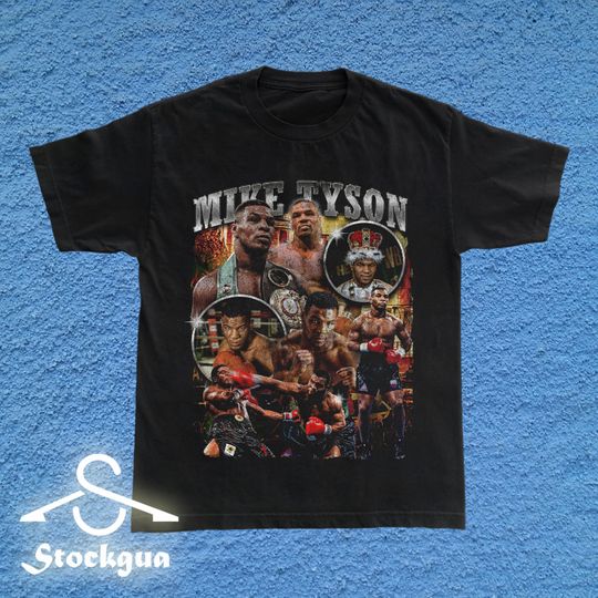 Vintage Mike Tyson Shirt, 90s Mike Tyson Shirt, Mike Tyson Tee