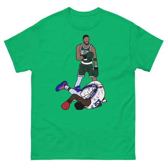 Jayson Tatum KOs Joel Embiid T-Shirt