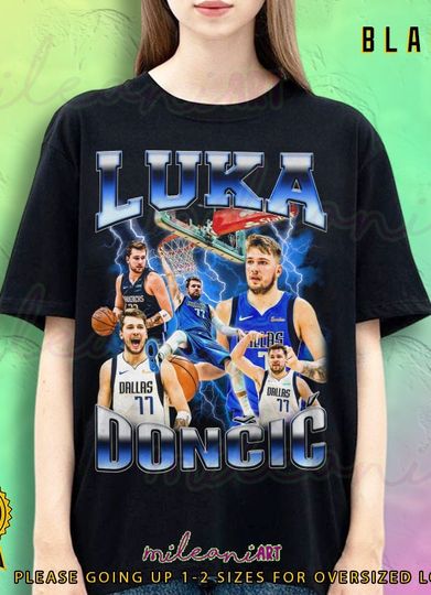 Vintage 90s Graphic Style Luka Doncic T-Shirt
