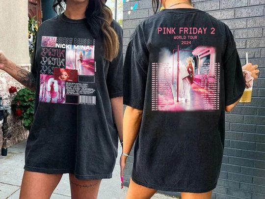 Nicki Minaj Friday 2 Tour Shirt, Nicki Minaj T-Shirt