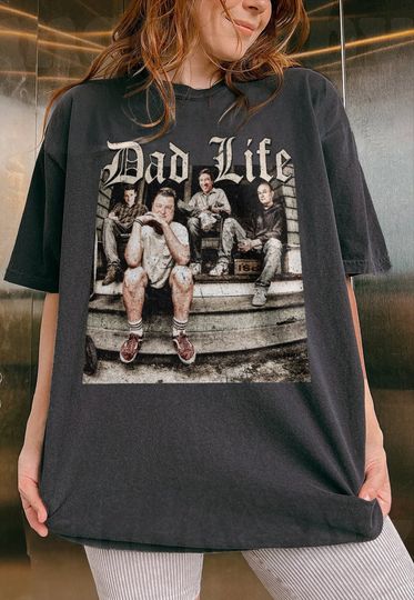 Vintage Dad Life Shirt, Thug Life Dad Vibes T-Shirt