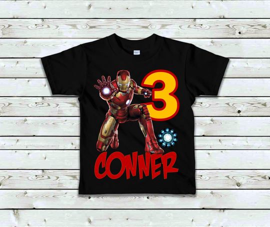 Ironman Birthday Shirt - Iron Man Shirt