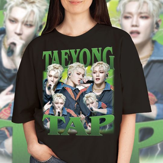 NCT Taeyong Unisex Tshirt, Kpop Bootleg Shirt, Kpop Tour Merch, Kpop Shirt Tour