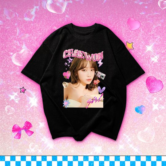 Chaewon Le Sserafim T-shirt, Le Sserafim Easy Album Shirt, Vintage Le Sserafim Kpop Chaewon, Yunjin, Kazuha, Eunchae, Sakura Shirt