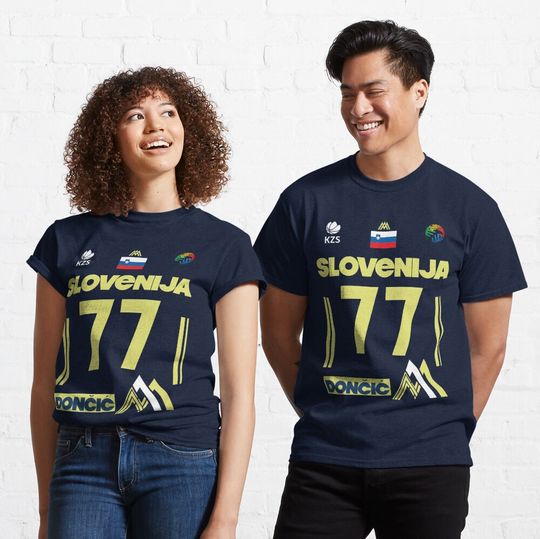 Luka Doncic Slovenija Fan Design Classic T-Shirt