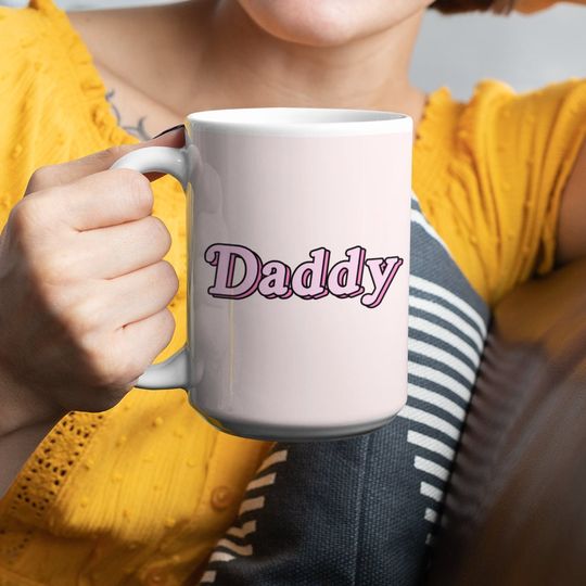 Daddy Mug Pink Mug  Gift from Daughter