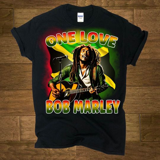 Bob Marley shirt, One love tshirt