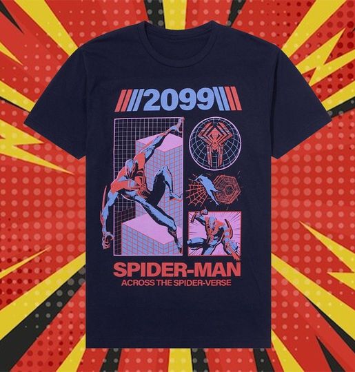 Retro Spider Man 2099 Shirt | Spider 2099 Shirt | Vintage Miguel O'Hara Shirt | Miguel O'Hara Shirt | Spider-Man Across the Spider-Verse