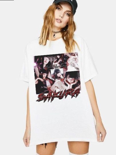 Sakura Le Sserafim Easy Vintage Shirt, Le Sserafim Album Sweatshirt, Le Sserafim Kpop Hoodie, Miyawaki Sakura Tee,Le Sserafim Merch