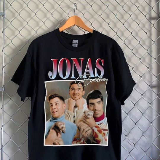 Jonas Brothers Shirt Vintage 90s, Jonas Five Albums One Night Tour Shirt, Jonas Brothers Shirt, Jonas 90's Tee, Comfort Colors Graphic Shirt