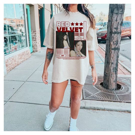 Red Velvet Kpop Shirt, Red Velvet Joy Vintage Shirt, Red Velvet What A Chill Kill Shirt, Red Velvet Merch, Park Sooyoung Shirt, Gift For Fan