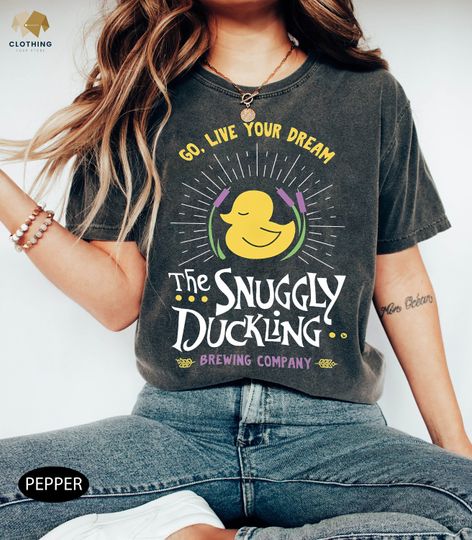 Vintage Tangled Rapunzel Shirt, Snuggly Duckling T Shirt