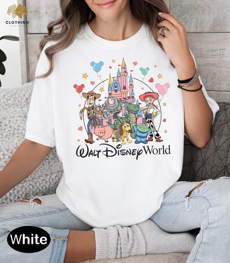 Disney Toy Story Unisex Shirt, Toy Story Characters Shirt, Disney Family Matching T Shirt
