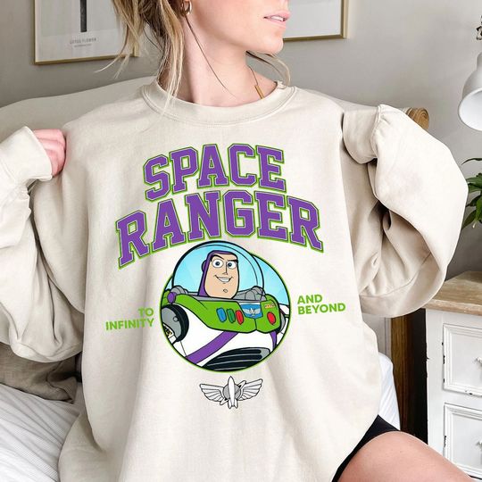 Disney Pixar Toy Story Buzz Lightyear Space Ranger Portrait Shirt, To Infinity and Beyond Shirt