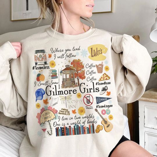 Gilmore Girl Shirt, Stars Hollow Connecticut Shirt, Lukes coffee shirt, Retro Luke's Diner shirt
