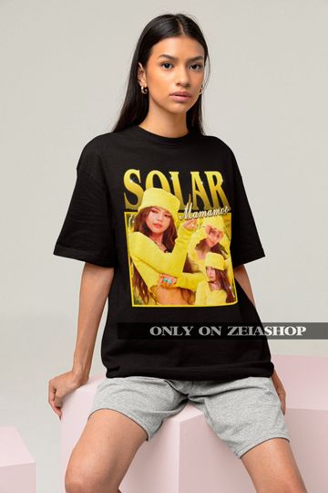 MAMAMOO Solar Retro Classic T-shirt - Kpop Bootleg Shirt - Kpop Merch - Kpop  Gift for her or him - Mamamoo Shirt