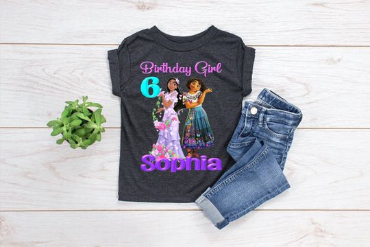 Encanto Birthday Shirt - Mirabel and Isabela Encanto Shirt