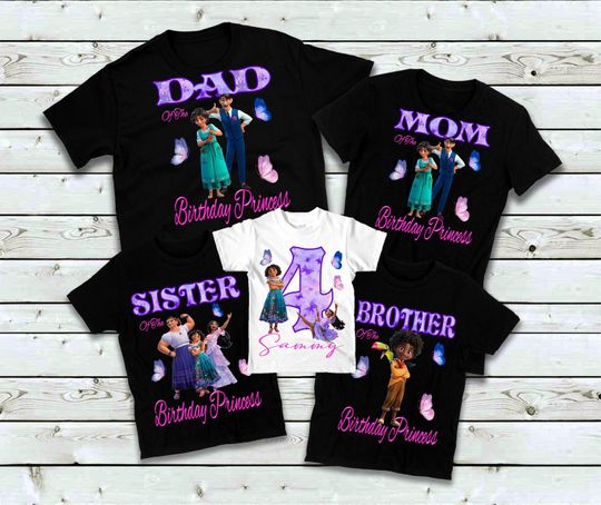 Encanto Birthday Shirt - Mirabel and Isabela Encanto T-Shirt