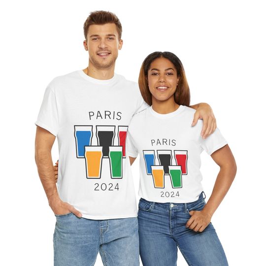 Paris Olympics 2024 T-Shirt, Olympic Shirt, Beer Tee