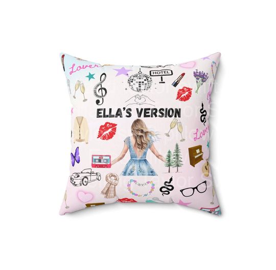 Personalized Swifty Pillow