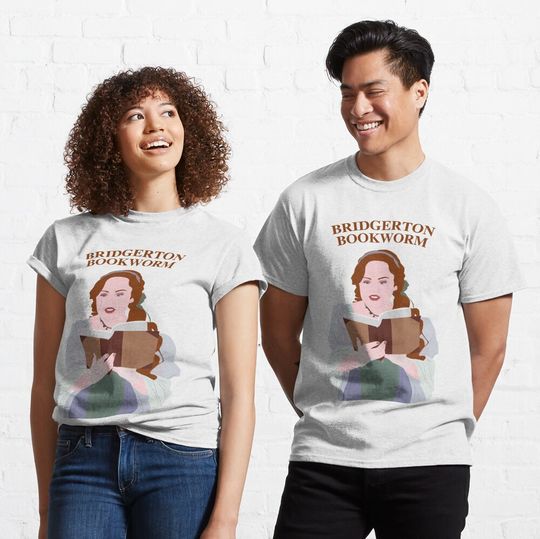 Bridgerton Bookworm Penelope Featherington Lady Whistledown Bridgerton Netflix Classic T-Shirt