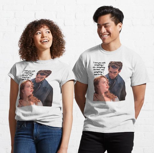 I Love You With Everything I Am Penelope & Colin Netflix Bridgerton Classic T-Shirt