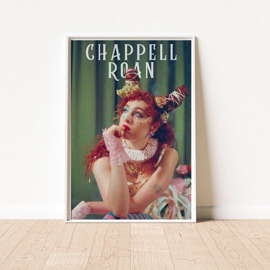 Chappell Roan Poster, Music Wall Art, Pink Pony Club Print, Minimal Wall Art