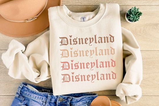 Retro Disneyland Sweatshirt, Disney Vacation Sweatshirt, Retro Disneyland Sweatshirt