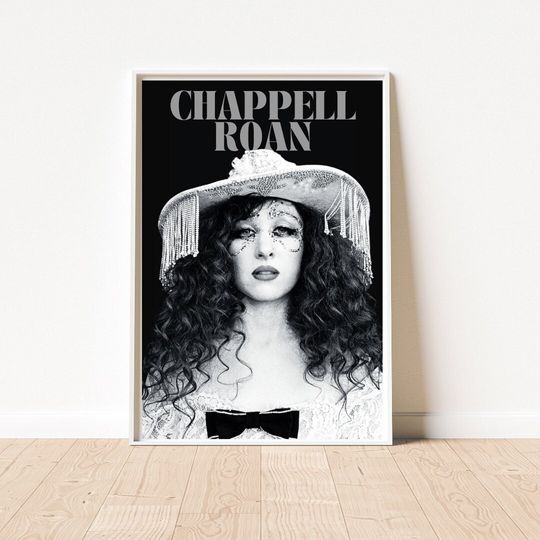 Chappell Roan Poster, Music Wall Art, Pink Pony Club Print, Minimal Wall Art