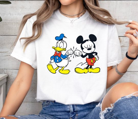 Disney Mickey Mouse and Donald Duck Best Friends T-Shirt
