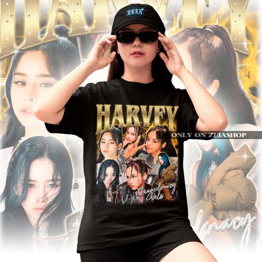 XG Harvey Bootleg 90s Tee - xg Retro T-shirt - kpop Merch - Kpop Shirt - Jpop Shirt - Kpop Gift - XG Fan Tee