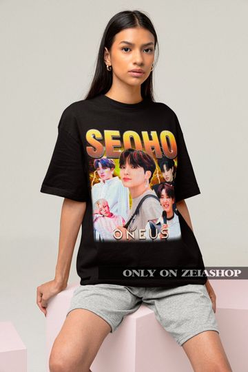 ONEUS Seoho Retro 90s Bootleg Shirt - Kpop T-shirt - Oneus Shirt - Kpop Merch - Kpop Gift for her or him - Oneus To Moon